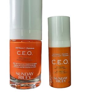Sunday Riley CEO 15% Vitamin C Brightening Serum 0.5 oz + 0.27 oz